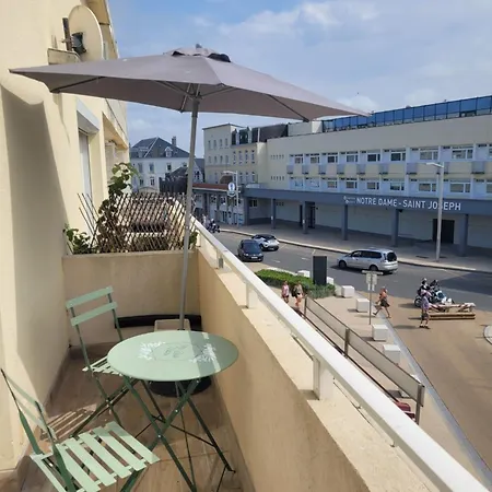 Appartement Familial Vue Mer Avec Parking * Berck
